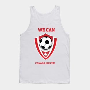 we can Canada Soccer Tank Top